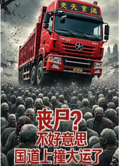 喪屍？不好意思國道上撞大運了